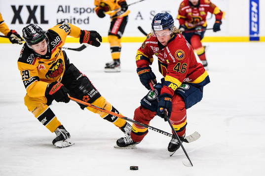 Luleås Erik Gustafsson och Djurgårdens Tim Söderlund