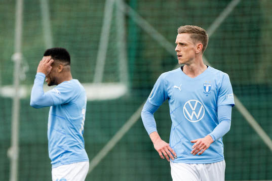 Sören Rieks of Malmö FFduring the Friendly match between