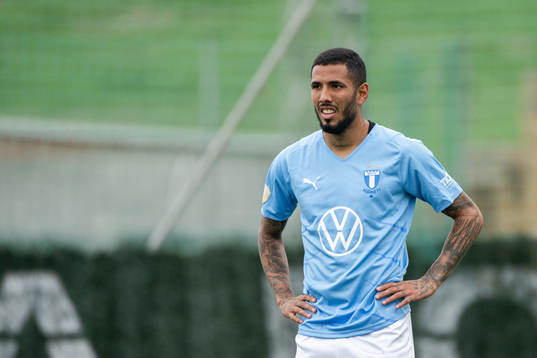 Sergio Pena of Malmö FFduring the Friendly match between