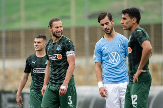Grzegorz Krychowiak of Krasnodar and Adi Nalic of Malmö FF