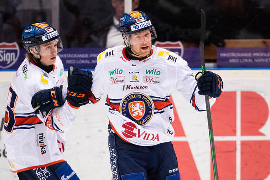 Växjös Ludvig Claesson jublar