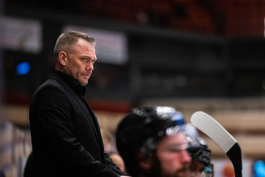 Brynäs assisterande tränare Mikael Holmqvist