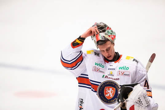 Växjös målvakt Henrik Tikkanen