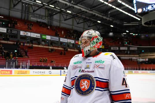 Växjös målvakt Henrik Tikkanen