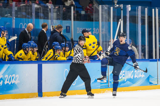 Harri Pesonen of Finland celebrates