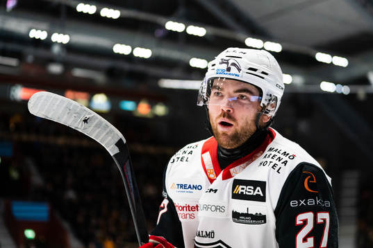 Malmö Redhawks Ponthus Westerholm jublar