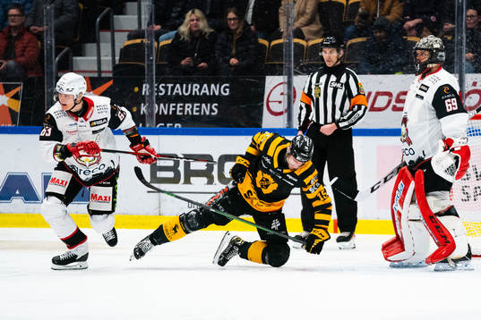 Malmö Redhawks Fredrik Händemark och Skellefteås Melker