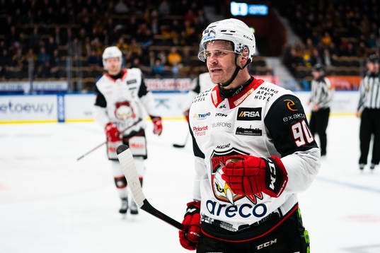 Malmö Redhawks Lance Bouma jublar