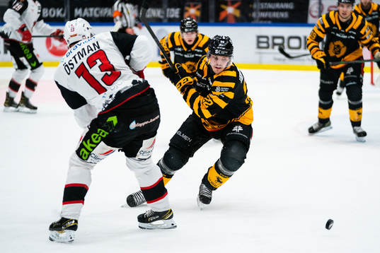 Malmö Redhawks Kalle Östman och Skellefteås Jonathan
