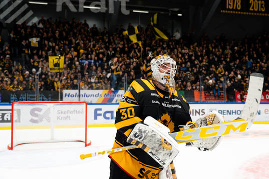 Skellefteås målvakt Gustaf Lindvall