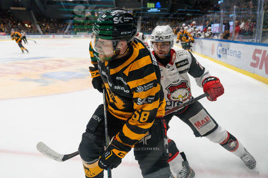Skellefteås Oskar Nilsson och Malmö Redhawks Pathrik