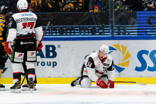 Malmö Redhawks Carl Söderberg deppar