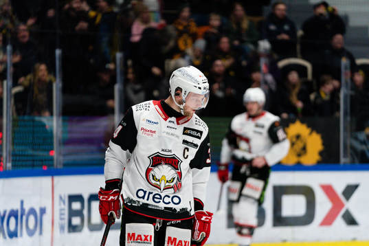 Malmö Redhawks Carl Söderberg deppar