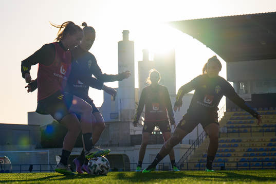 Julia Roddar, Caroline Seger, Johanna Rytting Kaneryd