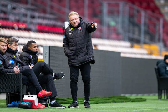 Helsingborgs tränare Jörgen Lennartsson
