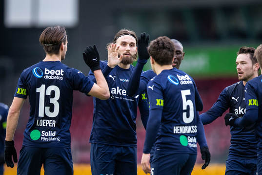 Helsingborgs Ali Suljic jublar