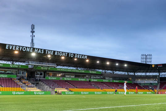 Interör av Right to Dream Park