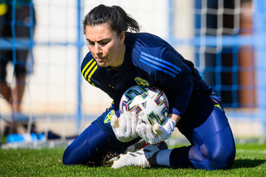Goalkeeper Zecira Musovic