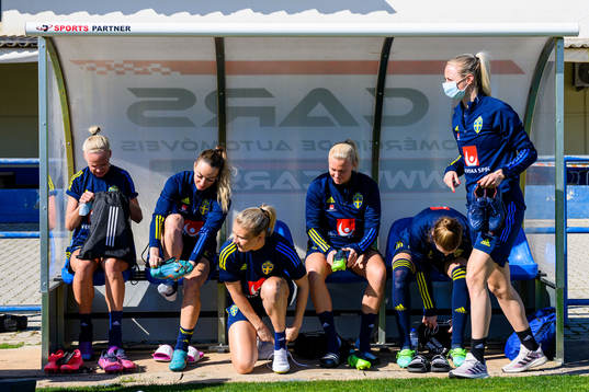 Caroline Seger, Kosovare Asllani, Amanda Nildén, Josefine