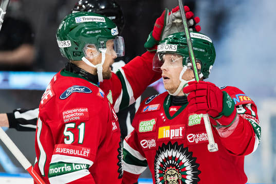 Frölundas Ryan Lasch jublar