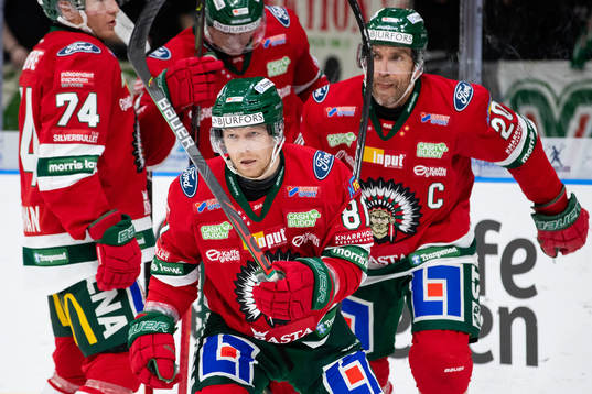 Frölundas Ryan Lasch jublar