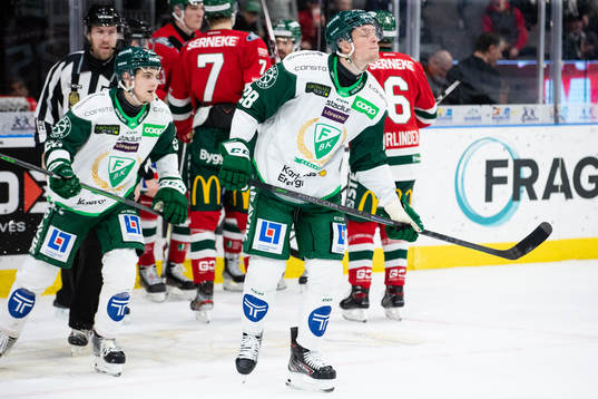 Färjestads Mattias Göransson deppar