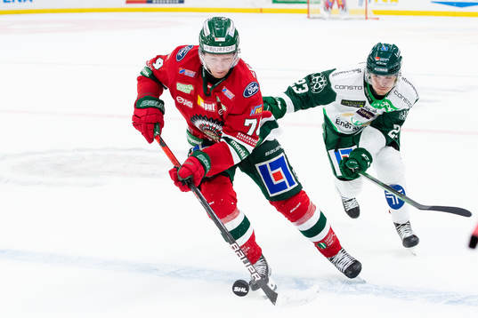 Frölundas Andreas Borgman och Färjestads Alexander