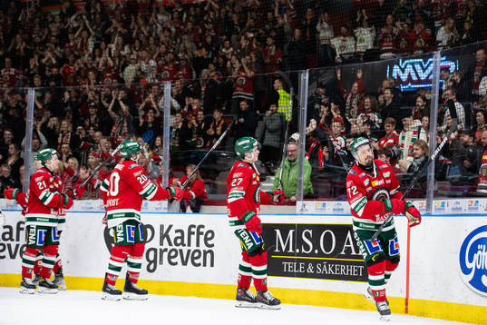 Frölunda jublar och tackar publiken