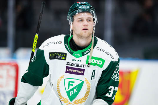 Färjestads Adam Ginning deppar