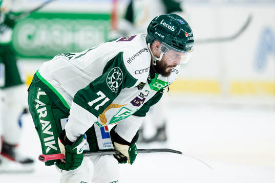 Färjestads Jesse Virtanen deppar