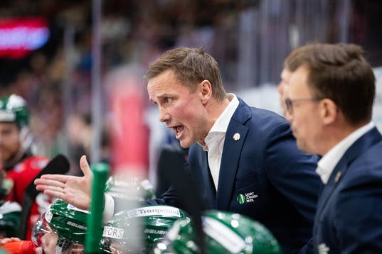 Frölundas tränare Roger Rönnberg