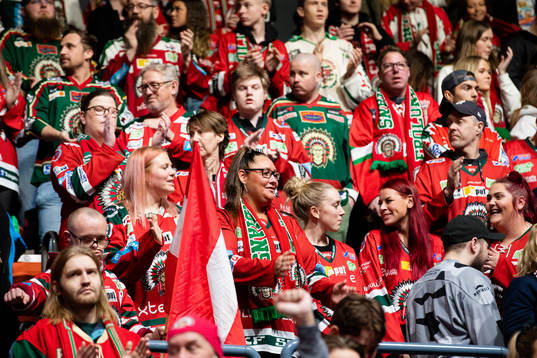 under ishockeymatchen i SHL mellan Frölunda och Färjestad