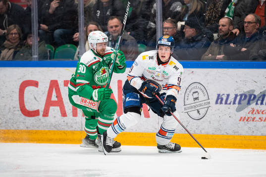 Rögles Ted Brithén och Växjös Victor Stjernborg