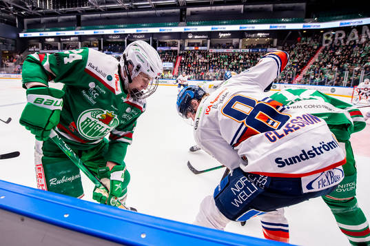 Rögles Marco Kasper  och Växjös Ludvig Claesson