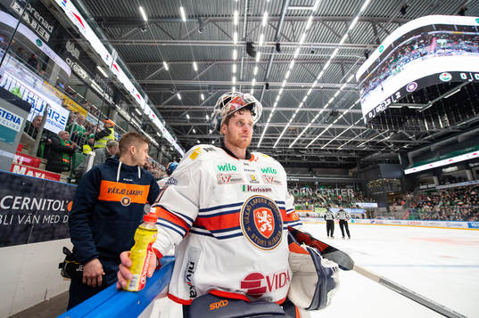Växjös målvakt Adam Åhman