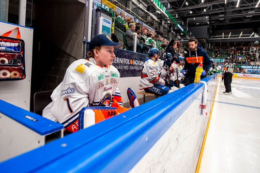 Växjös målvakt Albin Boija