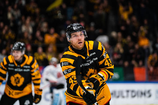 Skellefteås Filip Sandberg jublar