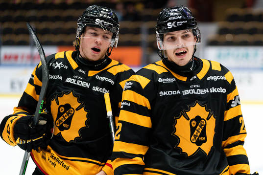 Skellefteås Rickard Hugg och Jonathan Johnson