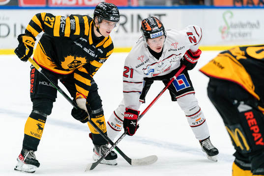 Skellefteås Gabriel Säll och Örebros Linus Öberg