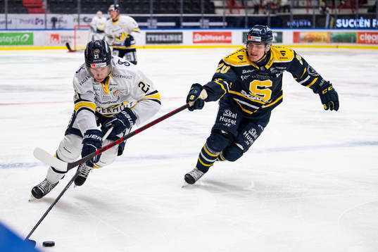 s Myles Powell  och Södertäljes Nikola Pasic