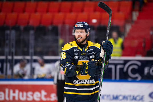 Södertäljes Andreas Hjelm deppar