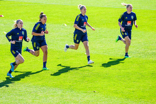 Kosovare Asllani, Johanna Rytting Kaneryd, Emma Kullberg