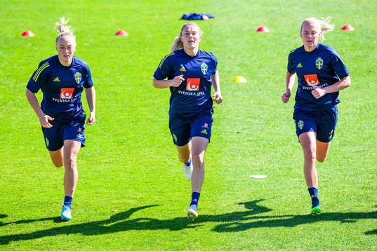 Hanna Bennison, Amanda Nildén and Josefine Rybrink