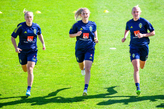 Hanna Bennison, Amanda Nildén and Josefine Rybrink