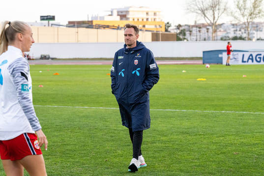 Martin Sjögren, head coach of Norway