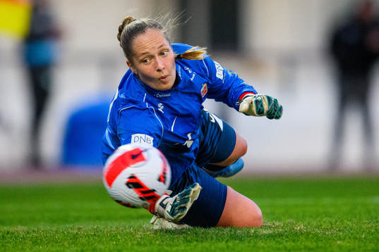 Goalkeeper Aurora Mikalsen