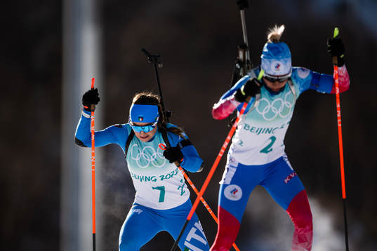 Dorothea Wierer of Italy