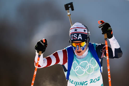 Clare Egan of USA