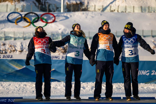Linn Persson, Mona Brorsson, Hanna Öberg and Elvira Öberg