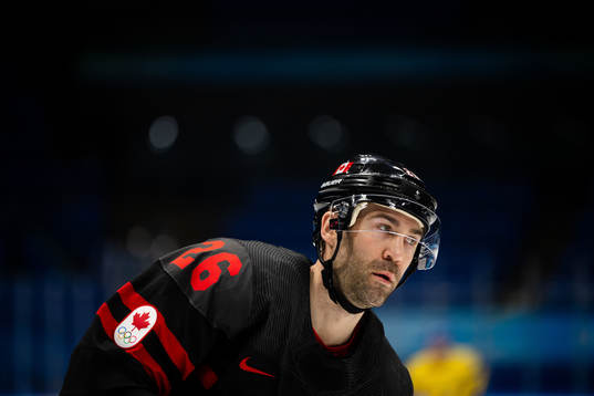Daniel Winnik of Canada in the men’s ice hockey
